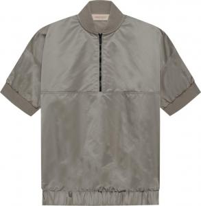 Пуловер Fear of God Essentials Half Zip Pullover 'Desert Taupe', серый