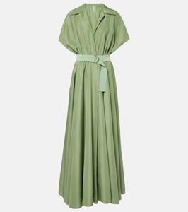 Поясное платье Norma Kamali, Vintage Green