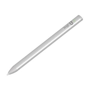 Стилус Logitech Crayon для iPad, USB-C, 914-000073, серебристый