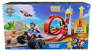 Щенячий патруль Спасательные колеса Домашняя база Смотровая вышка + Автомобиль CHASE Psi Patrol