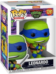 Виниловая фигурка Funko POP! Teenage Mutant Ninja Turtles: Mutant Mayhem, Leonardo, 9,5 см