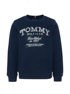 Свитшот с логотипом Tommy Hilfiger Junior, синий