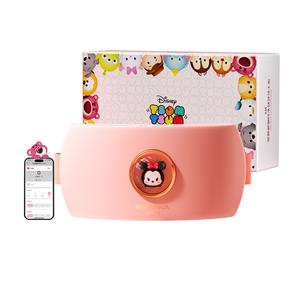 Пояс для согревания живота, термопояса, массажное устройство, согревание малыша, 3-й режим массажа Bio Mimic N8 Disney, розовый