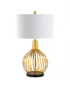 Настольная светодиодная лампа Baird из металла Jonathan Y, золото