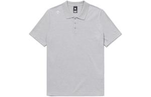 Поло Dualis Wappen мужские DESCENTE, светло-серый