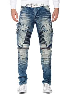 Джинсы синего цвета Cipo & Baxx