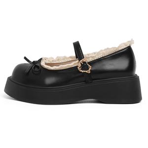 Туфли Platform Mary Jane Shoes Women's Little Red Man, черный