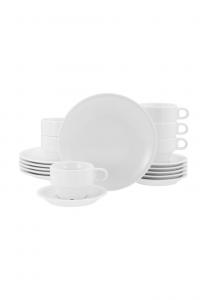 Сервиз кофейный Creatable Milano, 18 штук, белый