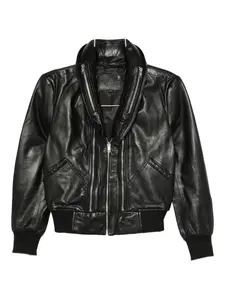 Куртка с двойной молнией R13, черный