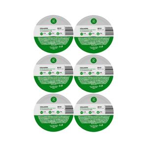 Коллагеновая яичная маска для увлажнения лица успокаивающая для всех типов кожи дорожный набор пробников 25g LINDSAY