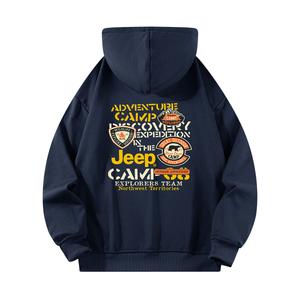 Унисекс худи Jeep, бордовое