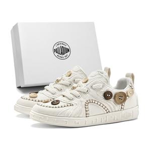 Palladium Высокие, износостойкие, легкие и дышащие низкие скейтерские кроссовки унисекс Berry Blue [коллекционная упаковка], цвет Berry Blue[Collector's Box]