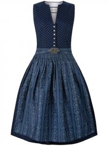 Дирндли Stockerpoint Элли в темно-синем цвете