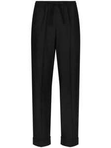 Dolce & Gabbana брюки с контрастной отделкой, черный