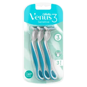 Gillette Venus 3 Sensitive женские бритвы, 3 шт/1 упаковка