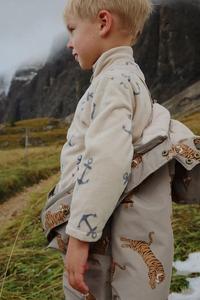 Детская толстовка TAVI FLEECE SWHEATSHIRT GRS Konges Sløjd, бежевый