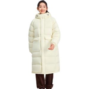 Skechers Женский пуховик кремово-белый 031A, Cream White-031A