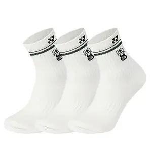 Носки для бадминтона мужские 1 пара YONEX, 3-Pack (Ecru)