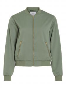 VILA Куртка межсезонная 'VIBubble' в зеленом цвете