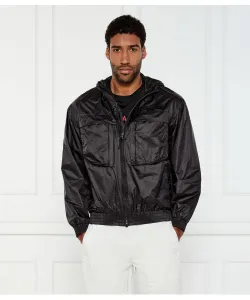 Бомбер Regular fit Ea7, черный