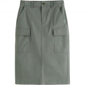 Abercrombie＆Fitch Повседневная длинная юбка Women's Olive