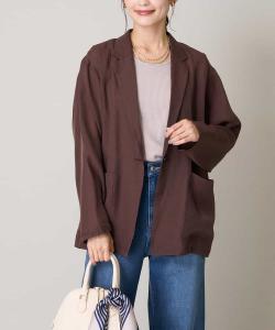 Прозрачный пиджак Avv, цвет Brown