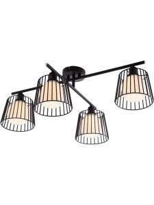 Потолочный светильник "PRISO" черного цвета NOWA