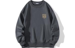 Худи unisex huichao star cloud collection WARRIOR, темно-серый