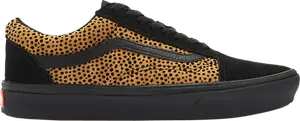Кеды Vans Old Skool ComfyCush Tiny Cheetah, черный