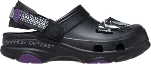 Кроссовки Marvel x All-Terrain Clog Kids Black Panther, черный