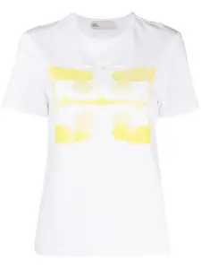 Футболка с нашивкой-логотипом Tory Burch, белый