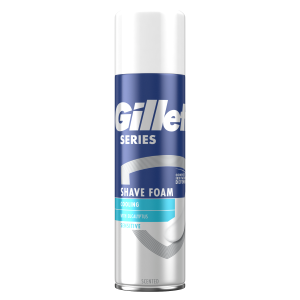 Gillette Series Sensitive Cool пена для бритья, 250 мл