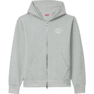 Толстовка Dragonfly с молнией KENZO, светло-серый