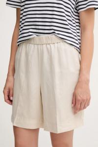 Льняные шорты Gant, бежевый