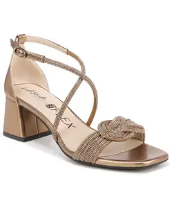Женские босоножки Captivate Strappy на квадратном каблуке LifeStride, золотой