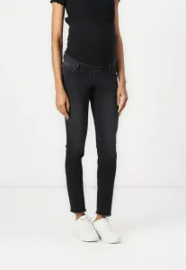 Джинсы olmblush mid reabox зауженного кроя Only Maternity, Washed Black