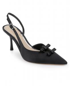 Женские вечерние туфли Ellery Bow Jewel Badgley Mischka, Black Satin