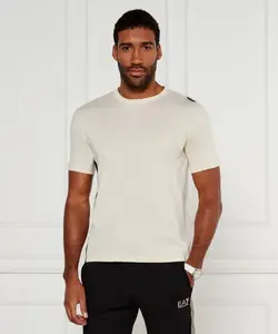 Футболка Regular fit Ea7, бежевый