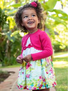 Летнее платье стандартного кроя Mayoral, белый