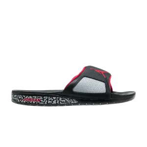 Кроссовки Air Jordan Jordan Hydro 3 Retro Slide 'Black Red Grey', черный