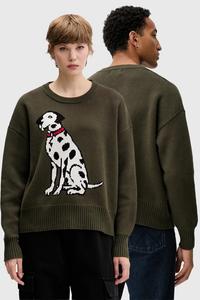 Хлопковый свитер Kaotiko, зеленый