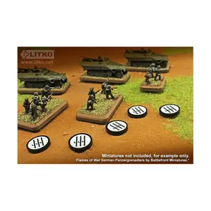 Премиальные печатные жетоны фракций времен Второй мировой войны — медальон ВВС Италии (10), Token Sets - WWII Factions & Flags