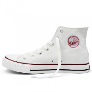 Кеды унисекс высокие белые Warrior