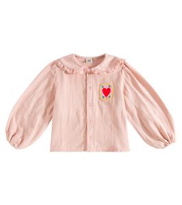 Хлопковая блузка Love Jellymallow, розовый