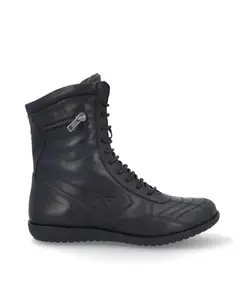 Женские кожаные ботинки в стиле бокса с шнуровкой Kangaroos, черный