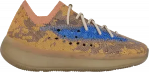 Кроссовки Adidas Yeezy Boost 380 Kids 'Blue Oat Non-Reflective', загар