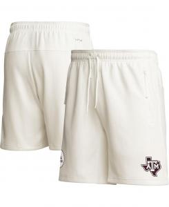 Мужские кремовые шорты Texas A&M Aggies Zero Dye AEROREADY adidas