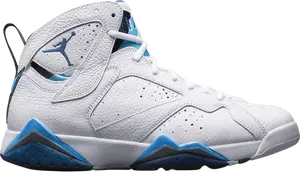Кроссовки Air Jordan 7 BG French Blue, белый