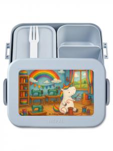 Mr. & Mrs. Panda Дизайн Bentobox Unicorn Seamstress Design без слов, пастельно-голубой цвет