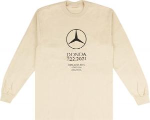 Лонгслив Kanye West DONDA Listening Party Long-Sleeve Tee 'Beige', кремовый